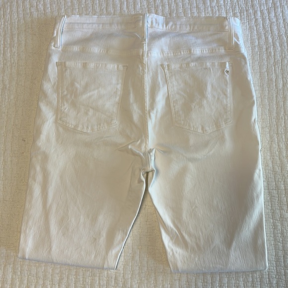 Madewell Women’s 9” High-Rise Distressed Skinny Crop Jeans with Raw Hem - Picture 8 of 11